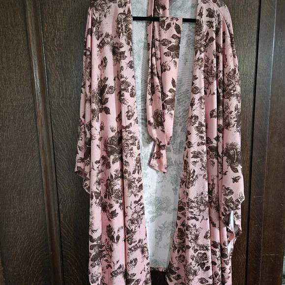 New nwt lularoe Savannah l xl cover up sweater kaftan 14 16 18 20 22 24 26 28 - Picture 3 of 4